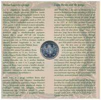 2007. 1Ft-100Ft (8xklf) "Berán Lajos és a pengő" forgalmi sor, benne "Berán Lajos és ...