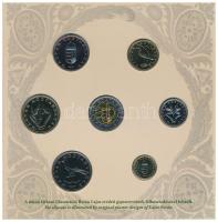 2007. 1Ft-100Ft (8xklf) "Berán Lajos és a pengő" forgalmi sor, benne "Berán Lajos és ...