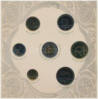 2007. 1Ft-100Ft (8xklf) "Berán Lajos és a pengő" forgalmi sor, benne "Berán Lajos és ...