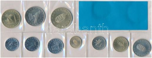 1996. 10f-100Ft (10xklf) forgalmi sor fóliatokban T:PP 
Adamo FO29.1