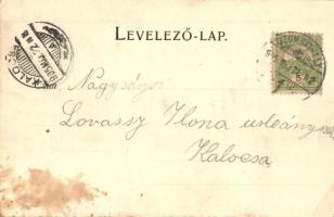 1905 Szombathely, Gyalogsági laktanya. Knebel Jenő cs. és kir. udvari fényképész (EK)