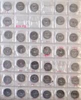 ~356db-os vegyes magyar Al fillér gyűjtemény albumba rendezve T:vegyes