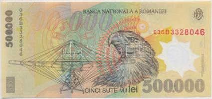 Románia 2000. 500.000L T:I
Romania 2000. 500.000 Lei C:UNC