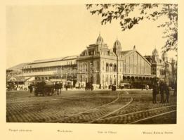 cca 1900 Budapest Képes album magyar-német-angol nyelvű bevezetővel, rendkívül gazdag képanyaggal. é...