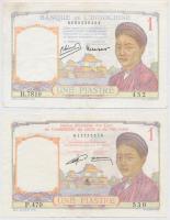 Francia Indokína 1946. 1P + Kambodzsa, Laosz és Vietnam 1953. 1P T:III ly, szép papír
French Indoch...
