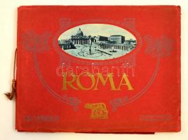 cca 1910 Roma 40 képet tartalmazó füzet / Booklet with 40 pictures 26x20 cm