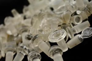 69 db csiszolt üvegdugó kb 3 cm