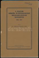 Lósy-Schmidt Ede dr: A Magyar Mérnök- és építészegylet megalakulásának előzményei 1866-1867. Bp., 1927. M. kir Egy ny,. 32p. kiadói papírborítékban.