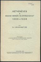 1936 Hetvenéves a Magyar Mérnök és Építészegylet. 8p.