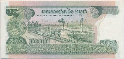 Kambodzsa 1973. 500R T:I,I-
Cambodia 1973. 500 Riels C:UNC,AU