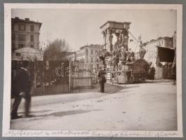 cca 1900-1910 Côte d'Azur városainak fotói, Menton, Monaco, Nizza, és Genova, 31 db, fotók kart...