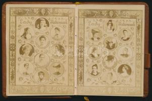 1905 Jurista bál táncrendje. A Budapesten felállítandó Mátyás király szobor alap javára rendezett Ju...