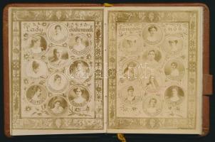 1905 Jurista bál táncrendje. A Budapesten felállítandó Mátyás király szobor alap javára rendezett Ju...