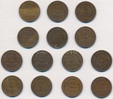 1926-1940. 2f Br (14xklf) közte 1933. 2f T:2-3