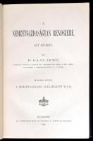Dr. Gaal Jenő: A nemzetgazdaságtan rendszere I-II. kötet. I.kötet: A nemzetgazdaságtan elmélete. II....