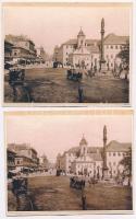 13 db RÉGI képeslap és 4 db fotó Budapestről / 13 pre-1945 postcards and 4 photos from Budapest