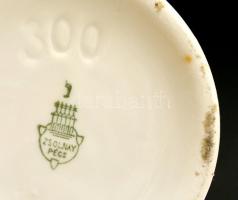 Zsolnay porcelán patikai edény .Ung Simplex. Jelzett. m:12,5 cm