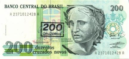 Brazília 19db klf modern bankjegy T:I