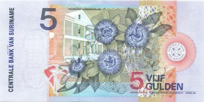 Suriname 7db klf modern bankjegy T:I