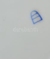 Victoria Austria mitológiai jelenetes falitál, matricás, jelzett, kopott aranyozással, d: 32 cm