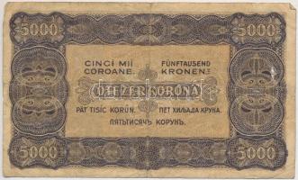 1923. 5000K nyomdahely nélkül, "T.W." jelöléssel T:III- kis ly