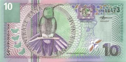 Suriname 7db klf modern bankjegy T:I