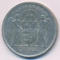 1930. 5P Ag "Horthy jobbra" T:3  
Adamo P8