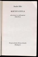 3 db mű Krúdy Gyuláról, Krúdy Gyulától: 
Budapesti Negyed. IX. évf. 4. sz. 2001. tél: Krúdy és Pest...