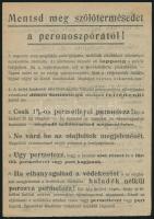 1953 Szőlőkultúránk gépesítése (Az ötéves terv megvalósítása) + Mentsd meg szőlőtermésedet a peronos...