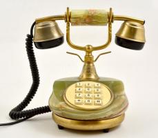 Antik hatású Onix telefon. 25 cm
