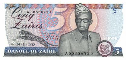 Zaire 10db klf modern bankjegy T:I