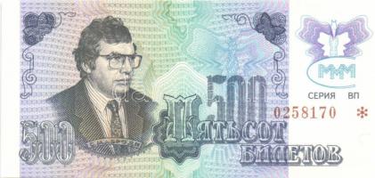 Oroszország/"Mavrodi" magánkiadások 1994. összesen 11 klf db T:I