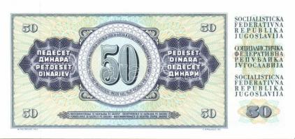 Jugoszlávia 26db klf modern bankjegy T:I