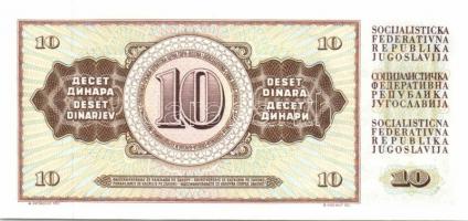 Jugoszlávia 26db klf modern bankjegy T:I
