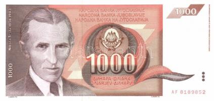 Jugoszlávia 26db klf modern bankjegy T:I