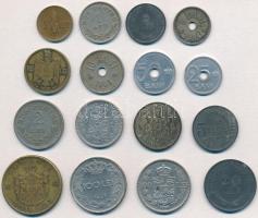 Románia 1905-1946. 5b-2000L (16xklf) T:1--3
Romania 1905-1946. 5 Bani - 2000 Lei (16xdiff) C:AU-F