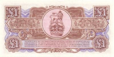 Nagy-Britannia / katonai kiadás 1948-1972. 6 klf bankjegy T:I