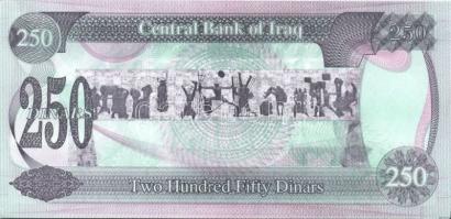 Irak 1984-2003. 10db klf modern bankjegy T:I