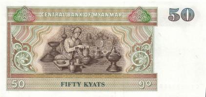 Miyanmar 7db klf modern bankjegy T:I