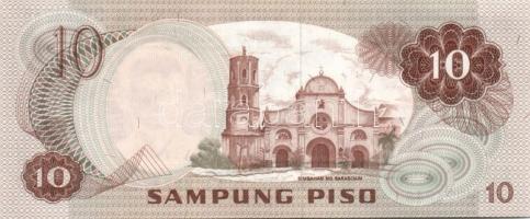 Fülöp-szigetek 1969-70. 3db klf modern bankjegy T:I