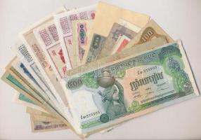 Vegyes 37db-os bankjegy tétel a világ minden tájáról T:II-,III,III-
Mixed 37pcs of banknotes from a...