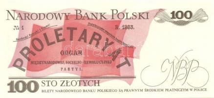 Lengyelország 1982-88. 4db klf modern bankjegy T:I