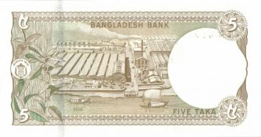 Bangladesh 3db klf modern bankjegy T:I