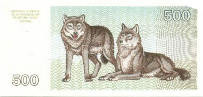 Litvánia 1991-1993. 7db klf modern bankjegy, jobbakkal! T:I