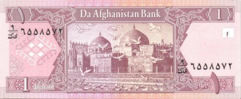 Afganisztán 1979-93. összesen 8db klf modern bankjegy! T:I