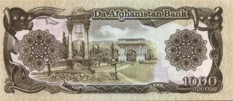 Afganisztán 1979-93. összesen 8db klf modern bankjegy! T:I