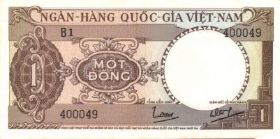 Dél-Vietnám 11db klf modern bankjegy  T:I,I- (1db berepedve)