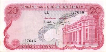 Dél-Vietnám 11db klf modern bankjegy  T:I,I- (1db berepedve)