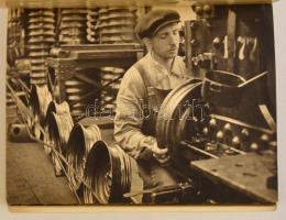 Vladimir Hipman (1908-1976)-Oskar Federer (1884-1968): Menschen Arbeit Im Eisenwerke. Vladimir Hipma...