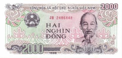 Vietnám / Szoc. Köztársaság 13db klf modern bankjegy  T:I